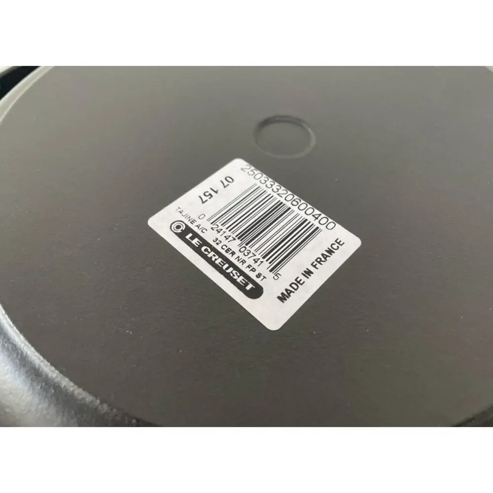 Le Creuset 4 Qt Cherry Red Enameled Cast Iron Tagine Model 441